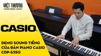 Demo tiếng đàn piano điện Casio CDP-S150